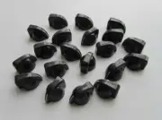 20x Guitar AMP Amplifier Knobs Guitar Mini Effect Pedal Chicken Head Knobs Black