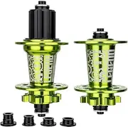 Mountain Bike 6 Pawls Disc Brake Hub 32 Hole Hub for 8/9/ 10/11/ 12/13 Cassette Green