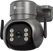 ctronics Outdoor Surveillance Camera WiFi PTZ Outdoor IP Camera 1080P with 30m Colour Night Vision, Humanoid Detection, Auto Tracking, 2-Way Audio, Wall and Ceiling Mounting, IP66