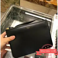 在飛比找蝦皮購物優惠-二手Celine 165113 28BD Trio Bag 