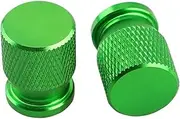 xinjiedianzi Compatible with Himalayan 450 Motorcycle Tire Valve Air Port Stem Cover Cap Plug CNC Accessories(Green-NO Logo)