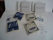 Holland America Cruise Line Blue Delft Ceramic Coasters (4) NIB