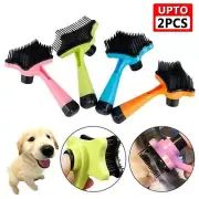 Pet Hair Removal Comb Dog Cat Reduce Hair Rake Comb Fur Remover Grooming Brush