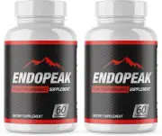 2 PACK Endopeak Capsules Endo peak Pills Peak Performance Supplement USA Made
