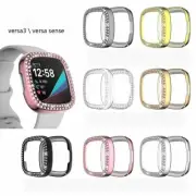 For Fitbit Versa 3 Fitbit Sense With Bling Cover Screen Protector TPU Case Women