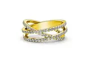 Soulmate Ring Embellished With SWAROVSKI Crystals