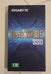 Gigabyte Gen3 2500E SSD 1TB M.2 PCI Express 3.0 3D NAND NVMe