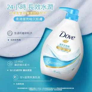 【Dove 多芬】滋養系列柔膚沐浴乳900/1000ml(多款任選)