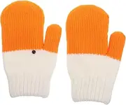[Healeved] Plush Women Winter Gloves Quirky Goose Design Windproof Insulated Mittens for Cold Weather for Outdoor Activities and Daily Wear