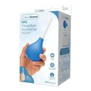 Introducing the CleanScene 4 Piece Travel Bulb Douche Set: The Ultimate Hygiene
