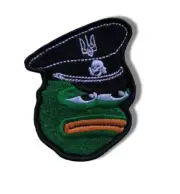 Tactical Military Patch "Pepe Frog Design" Hook & Loop Morale Badge VeIcro