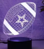 Dallas Cowboys 3D LED Light Lamp Collectible NFL Home Decor gift US SHIP 1 Day