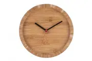 Karlsson: Bamboo Wall Clock