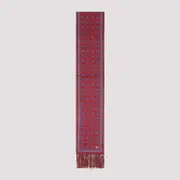 [Valentino Garavani] Valentino Garavani-Red Silk Bandeau Scarf-Uomo OS OS