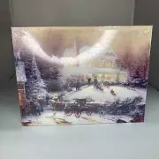 Springbok Thomas Kinkade Victorian Christmas II Vintage 500 Piece Jigsaw Puzzle
