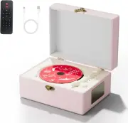 Time Music Box CD Player with Speakers; Bluetooth Transmitter; Festival Gift; BG