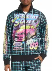 ADIDAS X JEREMY SCOTT Men Rally Graphic Track Jacket Size M NWT $120