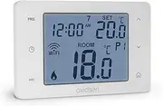 [Avidsen] Home Flow Thermostat, Smart Heating Control of Boiler/Hot Water Heater, Wired, Smartphone App, No Subscription, Easy Installation