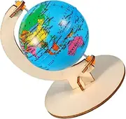 KAILIKETIY Boy Girl Educational Model for Classroom Learning Handmade Earth Globe Craft Kit for Boy Girl Engaging Decorative Toy for Creative Exploration