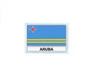 akachafactory Ecusson patch badge prints flag AW aruba