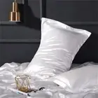 2Pc Mulberry Silk Standard Pillow Case Slip Protector 25 Momme Silk Anti-wrinkle