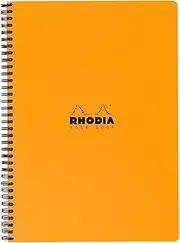 Exaclair Rhodia Graph Notebook 9 X 11 3/4 (Orange), A4+ (193008C)