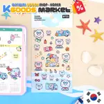 BTS BT21 CLEAR STICKER SUMMER SKY MONOPOLY OFFICIAL GOODS