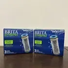 Brita Stream Pitcher Water Filter Two Packs of 3 NEW for Brita Pitchers 6 total