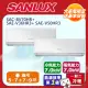 【SANLUX 台灣三洋】1級 變頻一對二分離式冷暖冷氣 SAC-BV70HR+ SAE-V36HR3+ SAE-V50HR3