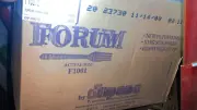 FORUM FORK EBONY ACTUAL SIZE - 1,000 ct, F1001E