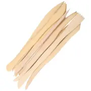 10pcs Wooden Clay Carving Modeling Tool Pottery Sculpture Carving Repair Tools