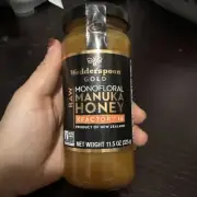 Wedderspoon Gold Raw Monofloral Manuka Honey, Kfactor 16- 11.5 OZ
