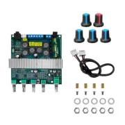 HiFi 2.1 Channel Bluetooth Power Amplifier Board+Case Stereo Subwoofer Amp