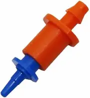100pcs Watering and Irrigation Garden 360 Degree Automatic Refraction Nozzle Plastic Sprinkler Can Connect 4/7 Mm Hose