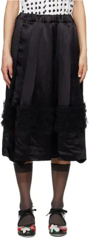 elastic waist skirt XXS,S,XS,M black