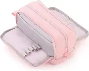Large Capacity Pen Pencil Case with 4 Compartments, Multi-Slot Pencil Pouch Bag