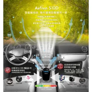 PAPAGO! Airfresh S10D 高效能空氣淨化器+擦拭布(福利品出清)