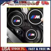 2 pk Cup Mat Car Drink Holder Insert Silicone Coaster Set for B-M- M-Sport Sty 2