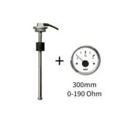 Universal Gauge and Sender, 300mm Boat Tank Sender 0-190 OHMS, 12/24v