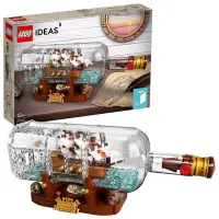 在飛比找蝦皮購物優惠-LEGO 21313 樂高 瓶中船 ideas