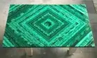Malachite Gemstone Overlay Work Coffee Table Top Rectangle Marble Outdoor Table