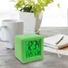 Electrical Clock Anti-slip Long-lasting Mini Kids Alarm Led Clock Silicon Cover