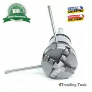 Self Centering Mini Lathe Chuck 65 mm/ 2-1/2" With Live Center MT1/ MT2/ MT3/MT4