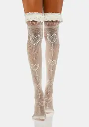 Make Me Swoon Thigh High Socks