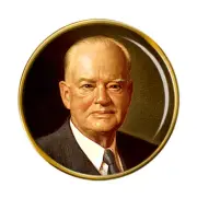 President Herbert Hoover Pin Badge