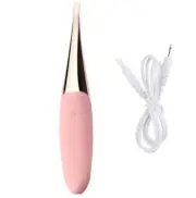 Pink Mini Vibrator G Spot Clitoris Stimulator Nipple Clitoral Massager Women sil