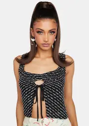 [Bailey Rose] Knit Open Front Top