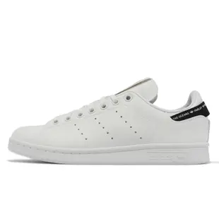 Adidas 休閒鞋 Stan Smith J 中大童鞋 白 黑 皮革 Parley 百搭款 小白鞋 愛迪達 GW8164