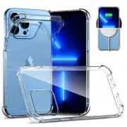 [Ultra-Slim]Shockproof Flexible Clear TPU Case for iPhone 13 12 11 Pro XR XS Max