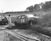 Wendell Scott Crashes In North Carolina 500 1967 OLD RACING PHOTO